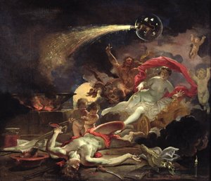 Medea Rejuvenating Eson 作者 多梅尼库斯·范·维恩（Domenicus van Wijnen）